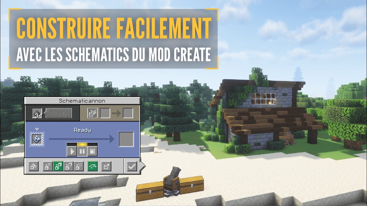 COMMENT CONSTRUIRE ULTRA-FACILEMENT SUR MINECRAFT ?