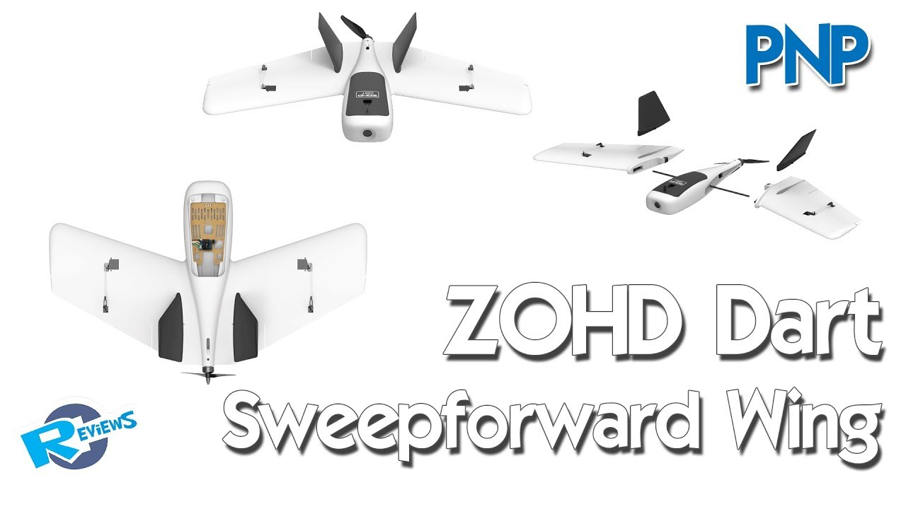 ZOHD Dart Sweepforward Wing 635mm - FPV EPP Racing Wing - unpacking