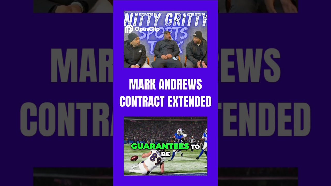 Surprised Mark Andrews Contract Extended? 