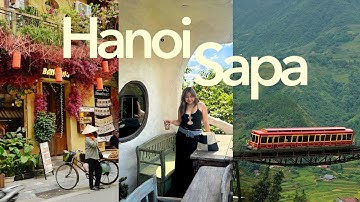 Vietnam Vlog 🇻🇳 Exploring Hanoi & Sapa: 5 Nights of Food, Coffee, and Beautiful Sceneries ⛰️🚂