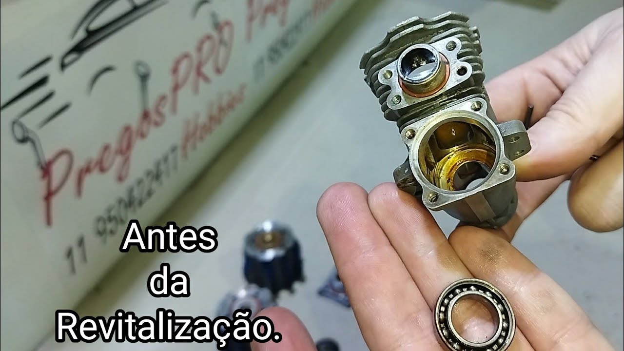 1° Parte Revitalização Motor Traxxas 3.3 do nosso amigo Roberson la de Iturama / MG.