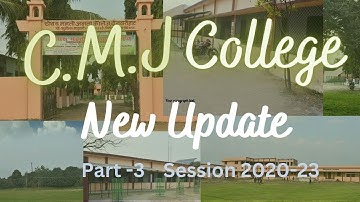CMJ College new update part III admission