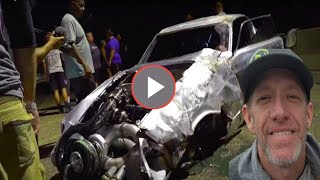 cali nate street outlaws | cali nate crash | cali nate street outlaws accident | cali nate