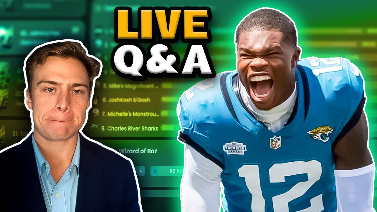 Travis Hunter to the IR (Live Q&A)