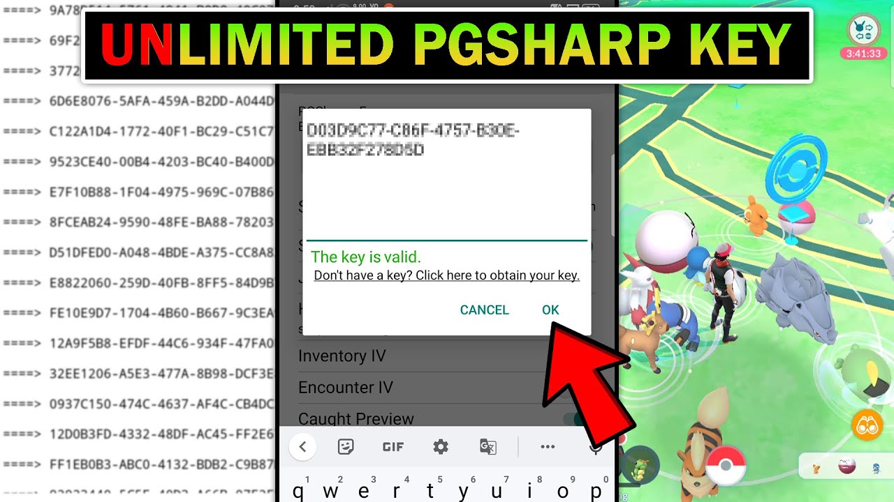 New Trick To Get Unlimited Pgsharp Key Free Pgsharp Activation Key 22 Pgsharp Pokemon Go Youtube