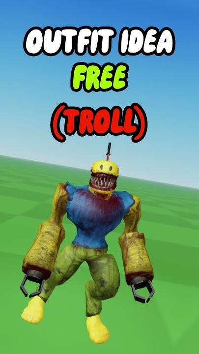 Roblox TROLL Outfit Idea FOR 0 ROBUX👀 - YouTube