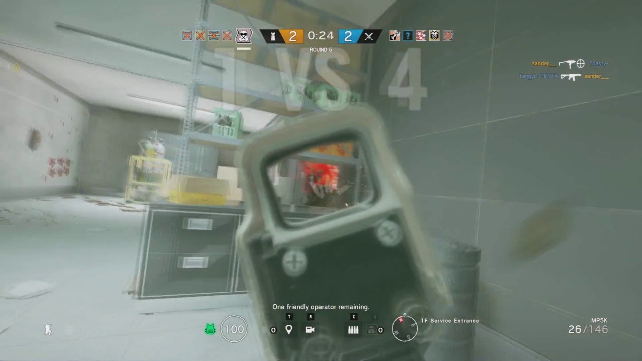 [R6S] - 1v4 [TangyD-Penta]