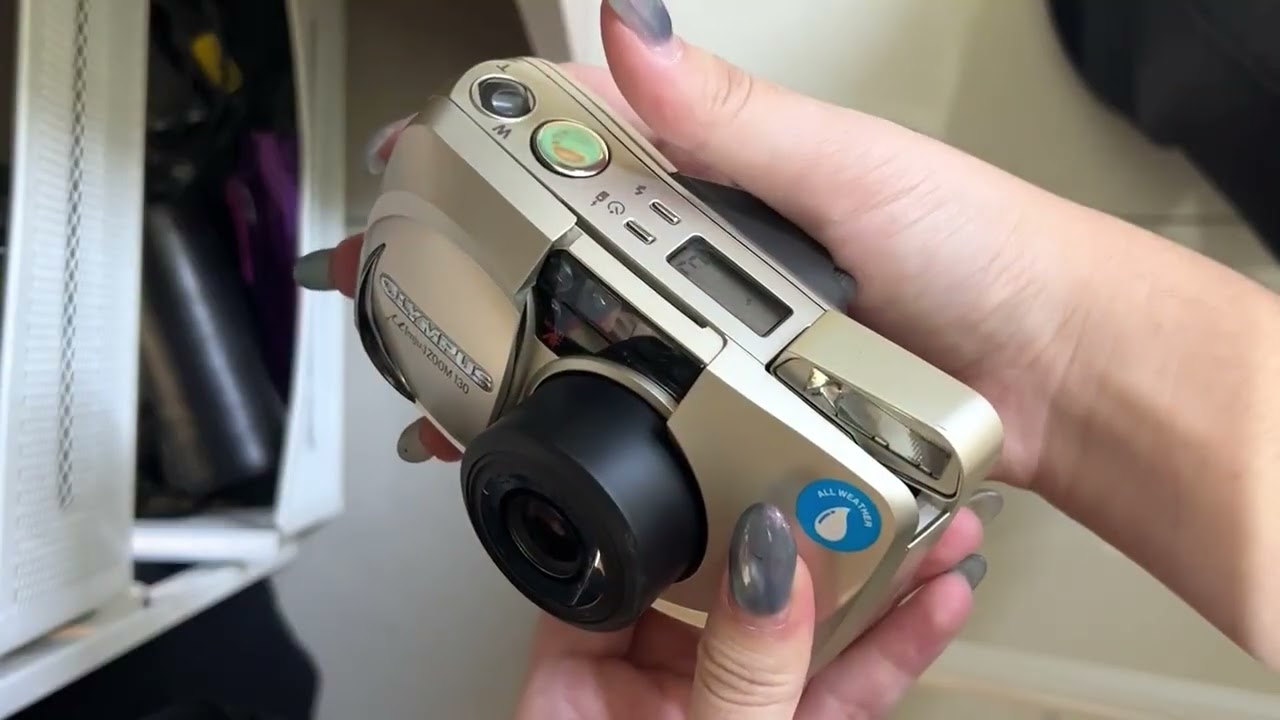 Olympus mju zoom 130 - YouTube
