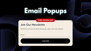 6 Email Popups For Divi 5 (Free Download)