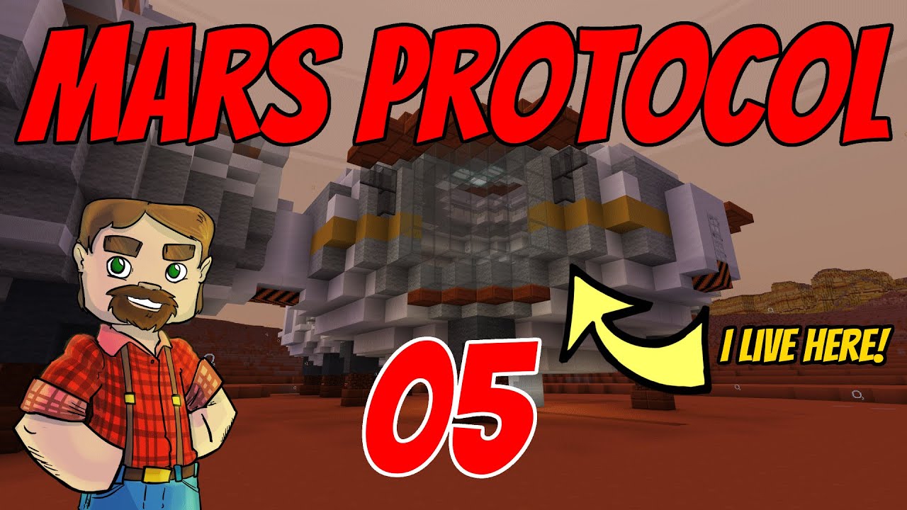 Mars Protocol Minecraft Map Minecraft Map: Mars Protocol 5 - Exploration and Enchanting! - YouTube