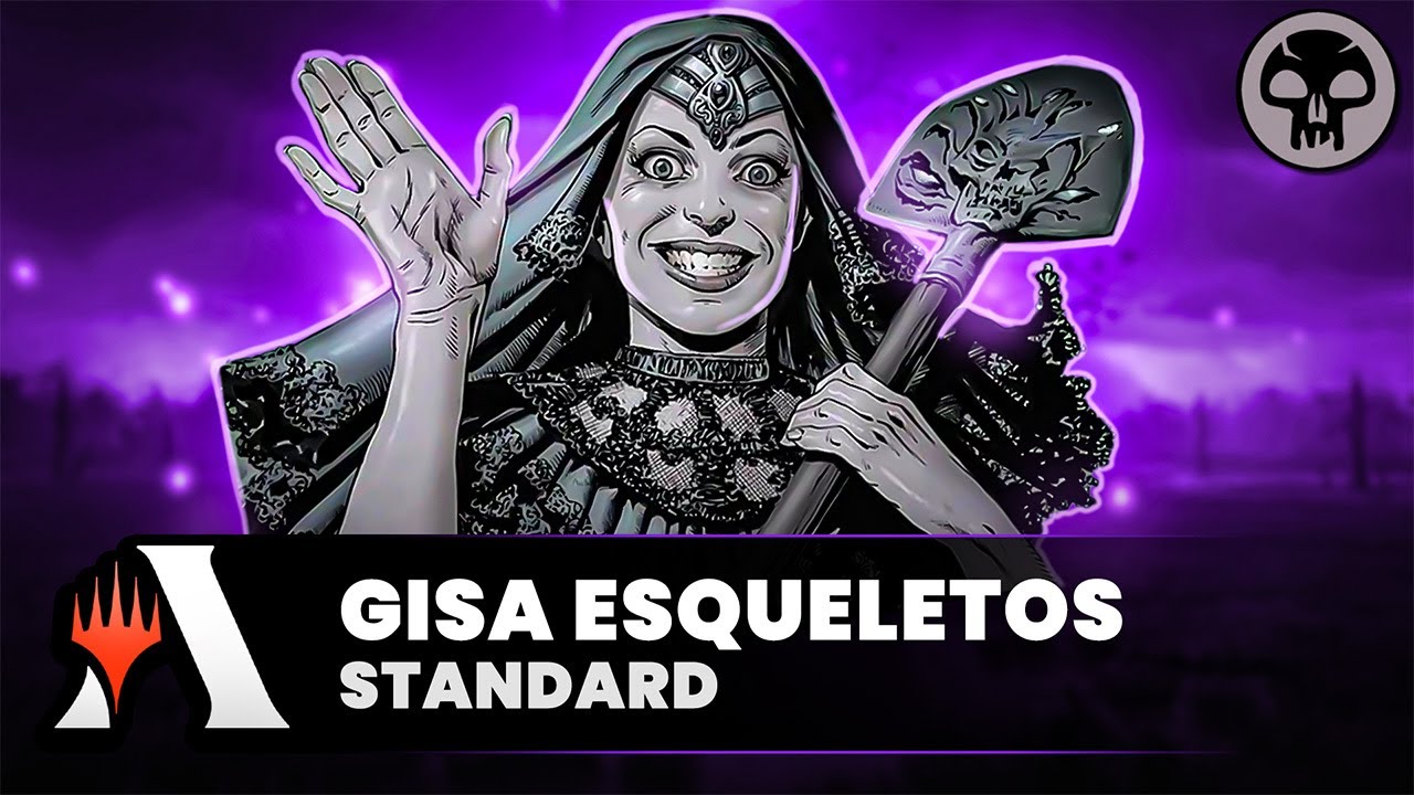 🦴 CALANDO BOCAS com o MONO BLACK ESQUELETOS no STANDARD! (Magic Arena)