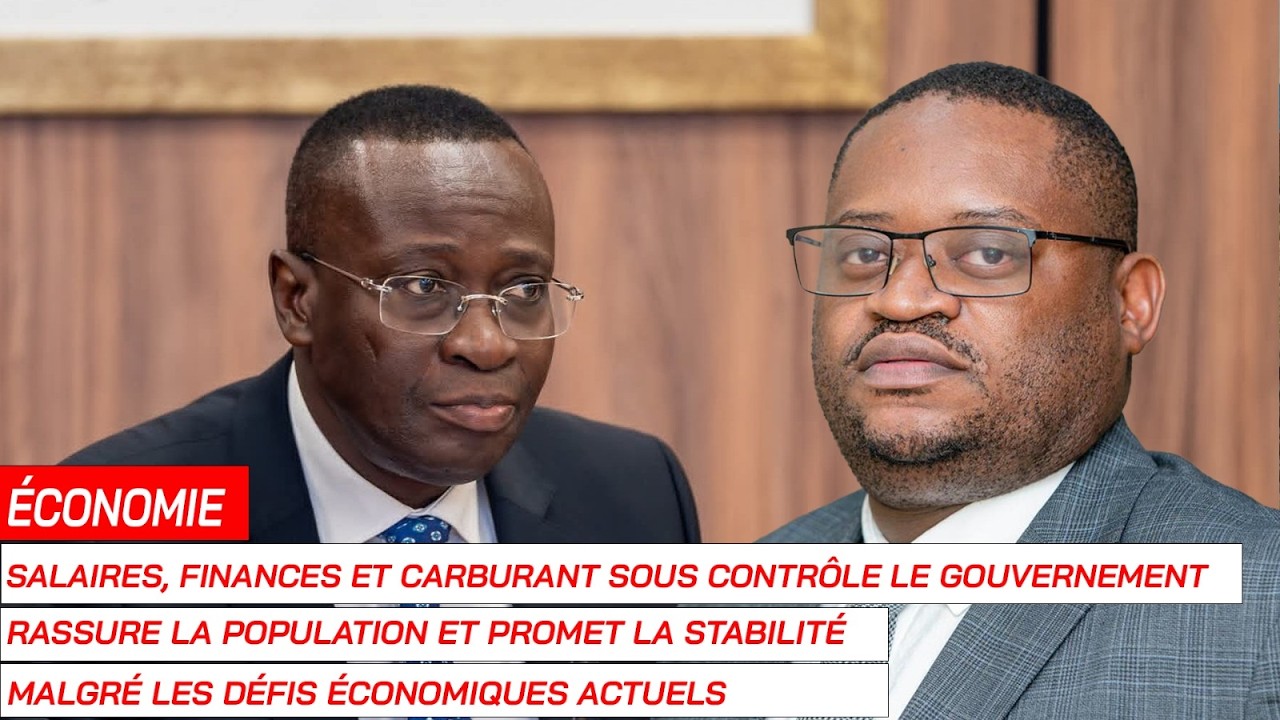📢 RDC – ÉCONOMIE : SALAIRES, FINANCES & CARBURANT SOUS CONTRÔLE | JT 19H 💰⛽