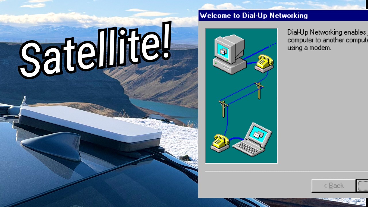 Подключение через STARLINK!