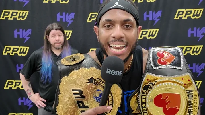 ABJ Backstage at PPW Let Loose with Dio Bando 