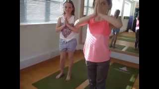 Sun Salutation ...Kids yoga in West Wickham