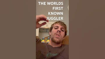 First known juggler in history 🤹 ⚽️🏀 #jugglers #history #jugglingballs #historyfacts  #didyouknow