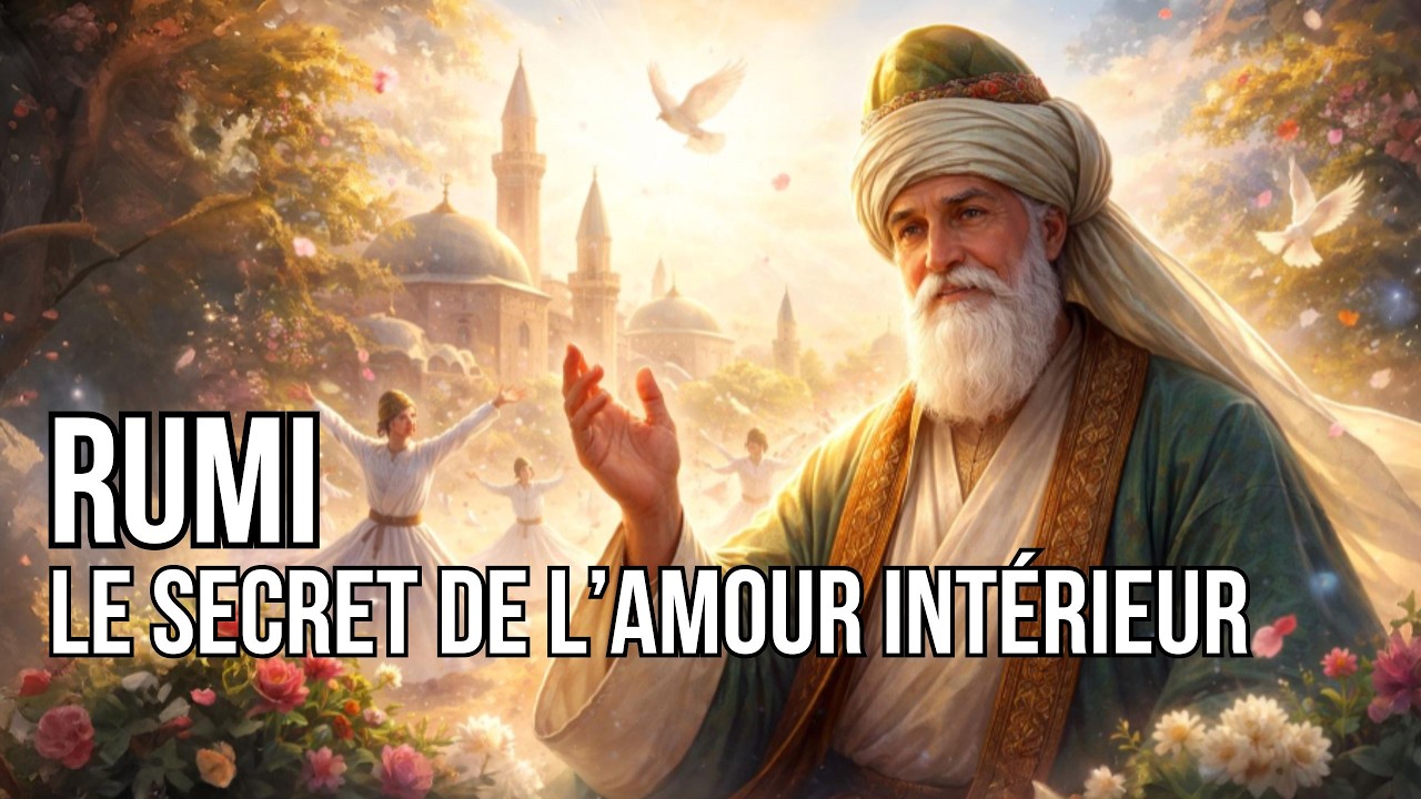 RUMI : Les cinq sagesses pour apprendre à s’aimer — au-delà du mythe du poète mystique