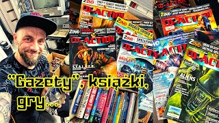 CD-ACTION, CHIP, PC Format, HELION - stare "gazety", gry i książki o programowaniu...