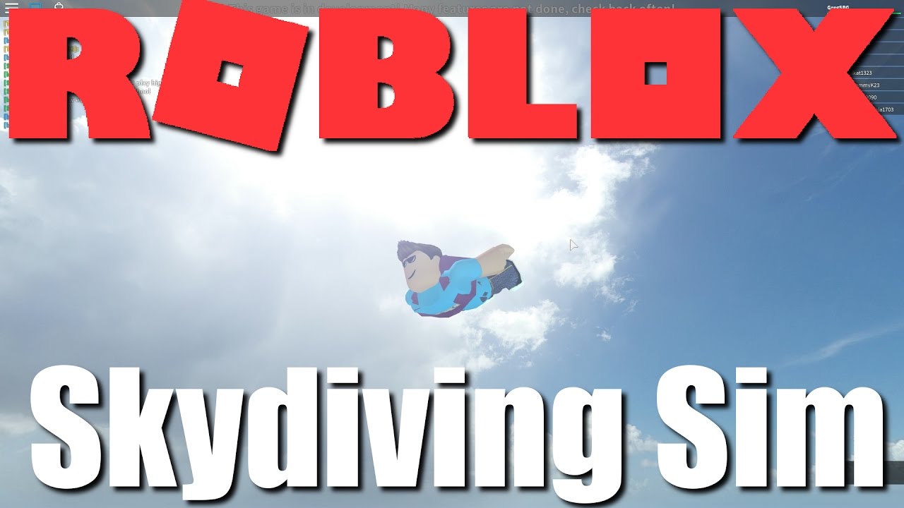 Lets Jump From High Places Roblox Skydiving Simulator Youtube - pozzi simulator jumps roblox