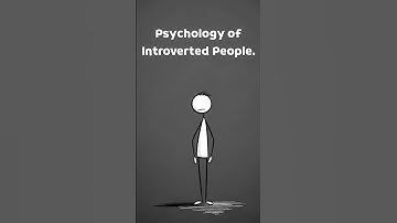 Psychology of Introverted People #shorts #psycholgyfacts #facts #introvert