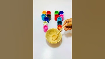 Color Sorting ASMR  #shorts