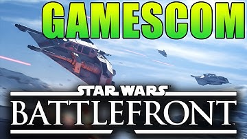Star Wars: Battlefront - Gamescom EA Info! (New Gameplay?)