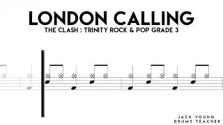 London Calling Trinity Rock & Pop Drums Grade 3