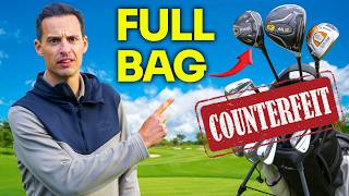 What's It Like To Play With Fake Golf Clubs?