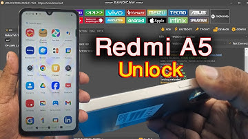 Redmi A5 (25028RN03Y) Screen lock & FRP Bypass Unlock Tool