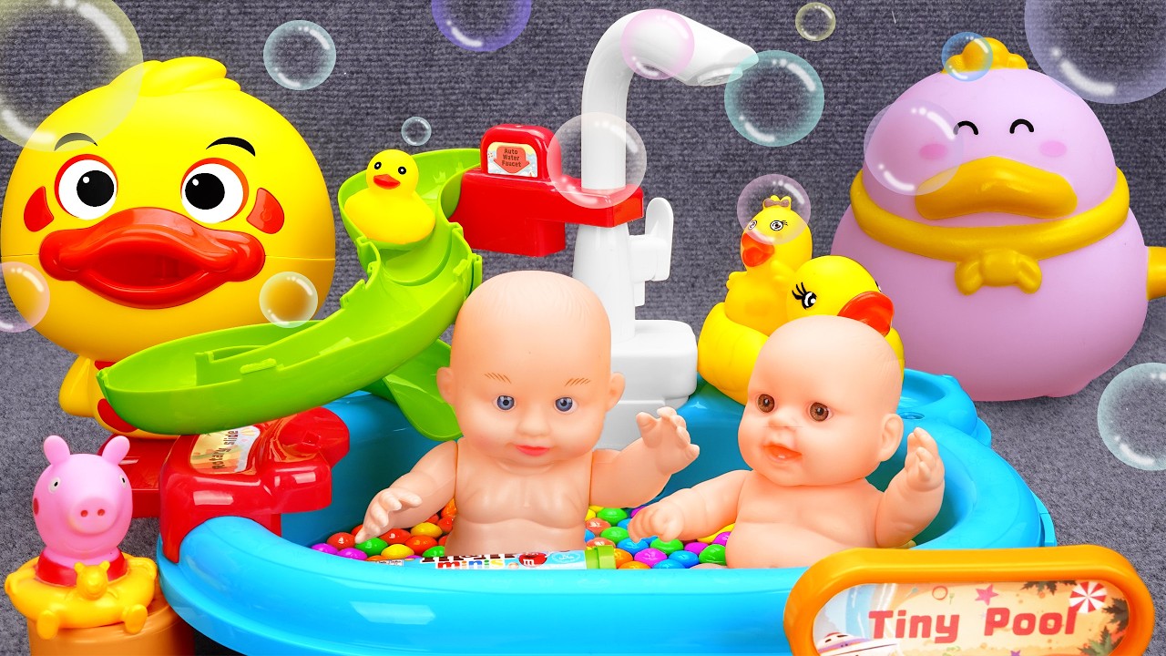 14 Minutes Satisfying with Unboxing Barbie Princess Pink Kitchen,Rock Bed Play Set Review Toys｜ASMR