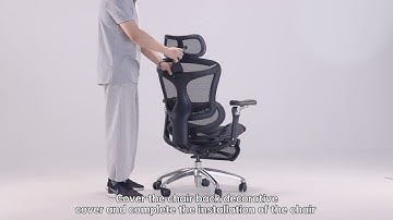 Hướng dẫN lắp đặt ghế công thái học Sihoo C300.