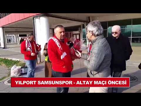 CANLI Yılport Samsunspor - Altay Maç Saati