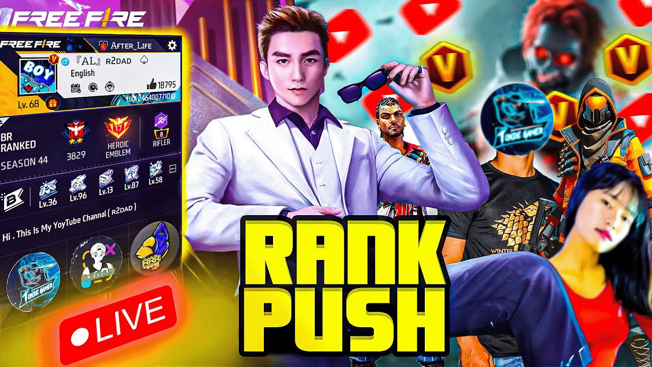 NEW LIVE 🔴 RANK PUSH WITH MY FRIEND 💀 | - YouTube