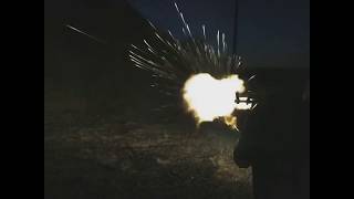 Romanian Ak-47 Huge Muzzle flash.