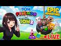 Talking Tom Game 🎯 Break All Records😱  #live #virticallive #comedy #funny #talkingtom2  #shorts