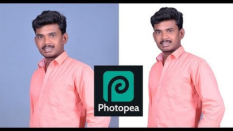 photopea- photo Background  Remove -magic Cut  photopea Online Editor tamil tutorial
