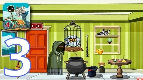 Stickman School Escape 4 - THE END 😭 With All Possibilities - Gameplay Walkthrough ( iOS ,Android)