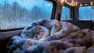 Soothing Rain on Car Roof | No Thunder, No Music, Pure Sleep ASMR