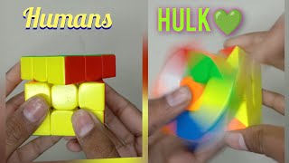Humans vs Hulk be like..........