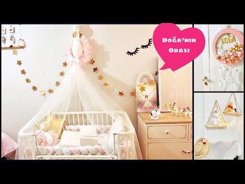 BABY ROOM TOUR / WARDROBE LAYOUT / Crib for Mother / Baby girl room tour. Decorate