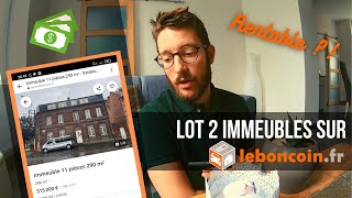 Je trouve un lot de 2 IMMEUBLES sur LeBonCoin (11 appartements) : une Bonne Affaire ? - Étude de cas
