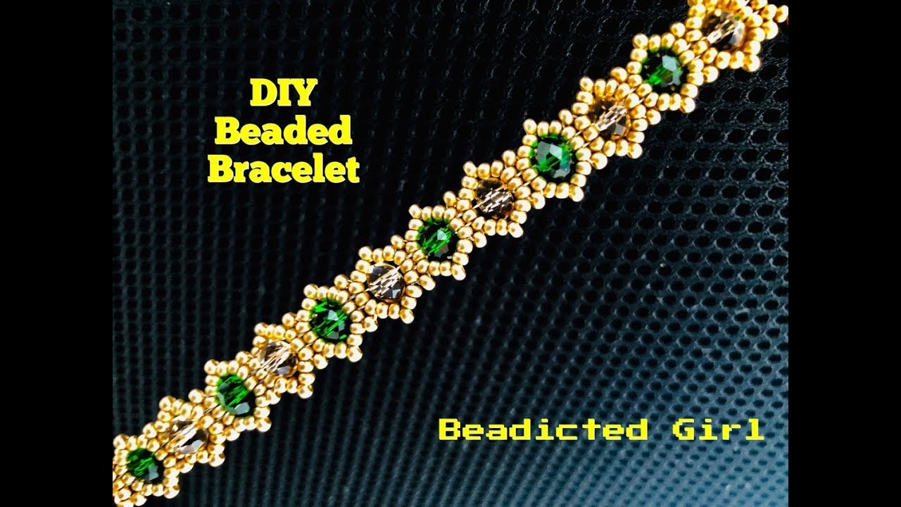 Dainty Bracelet. DIY Beaded Bracelet