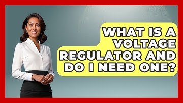 What Is A Voltage Regulator And Do I Need One? - NextGen Viewing and Audio