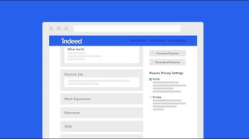 [Audio Description] How to Make Your Indeed Resume Public