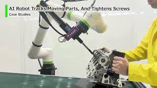 AI Robot Tracks Moving Parts and Tightens Screws