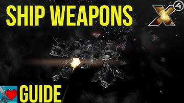 X4 Foundations Weapons Guide