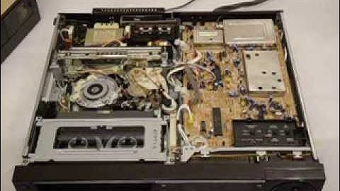 SL HF900 Tape path, loading, threading, playback testing