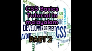 CSS basics tutorial in malayalam  Part 2 #html basics#css#webpage design