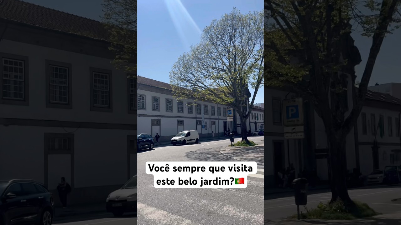 Você sempre que visita este belo jardim?🇵🇹 #porto