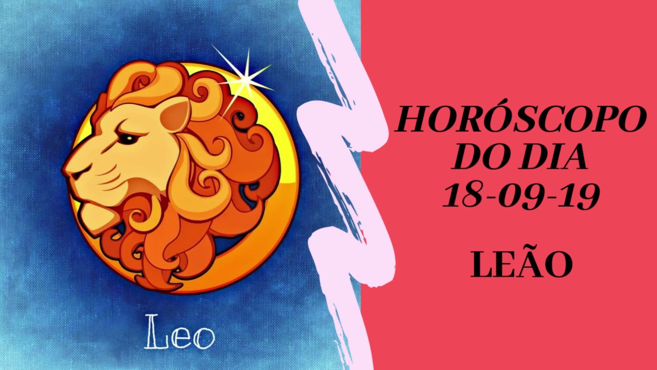 Horóscopo do dia LEÃO YouTube
